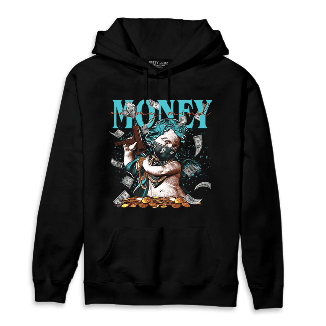 Dunk Low Dolphins Hoodie Match Money On My Mine Gang - NastyJamz