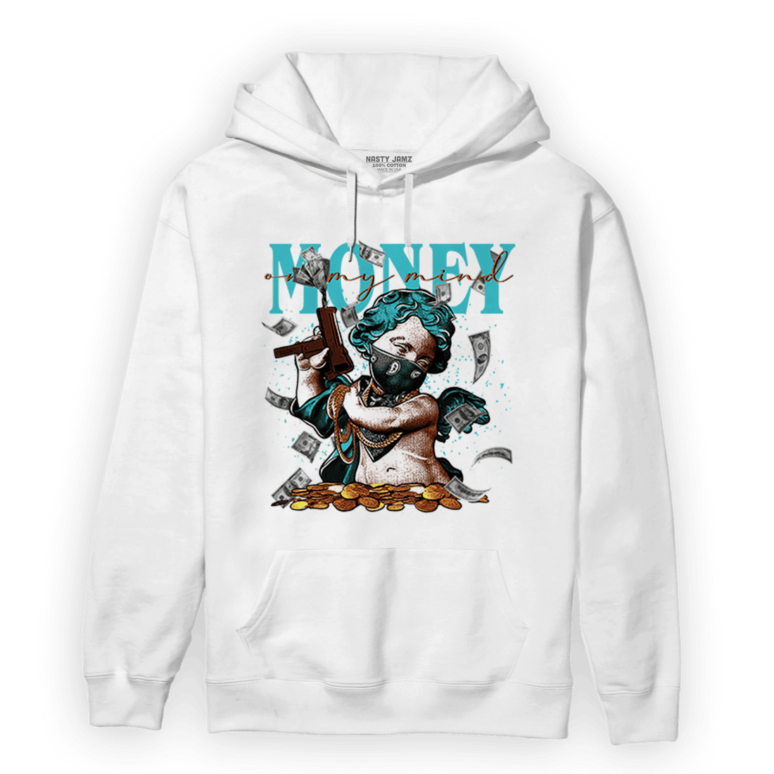 Dunk Low Dolphins Hoodie Match Money On My Mine Gang - NastyJamz