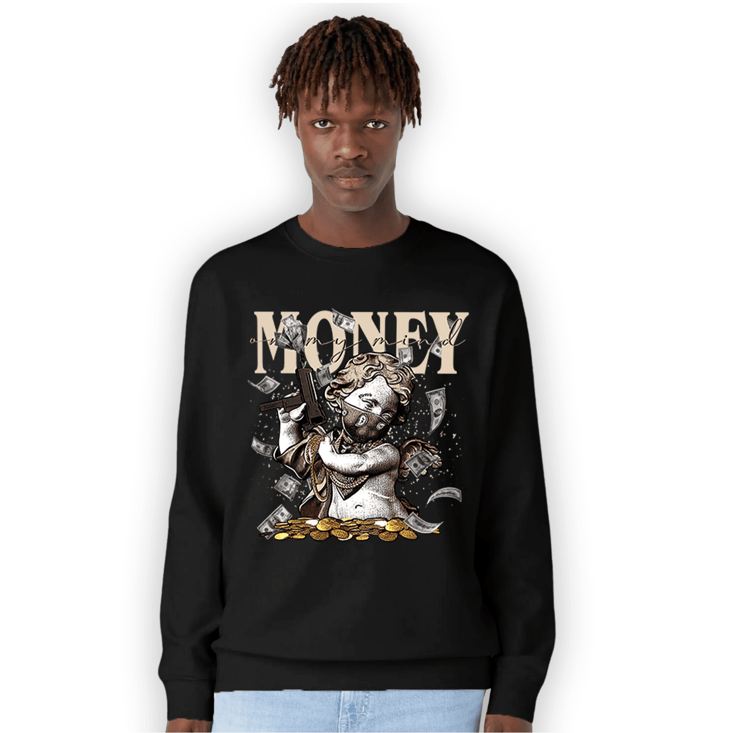 Dunk Low Twist Sanddrift Sweatshirt Match Money On My Mine Gang - NastyJamz