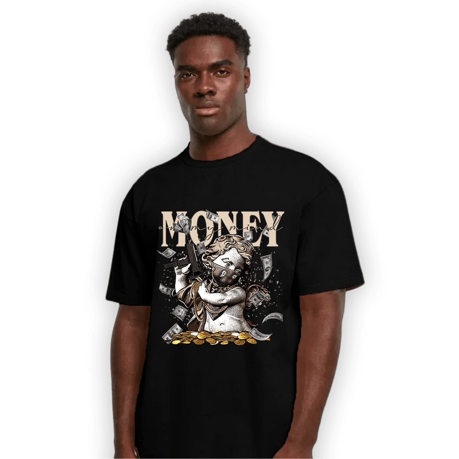 Dunk Low Twist Sanddrift T Shirt Match Money On My Mine Gang - NastyJamz