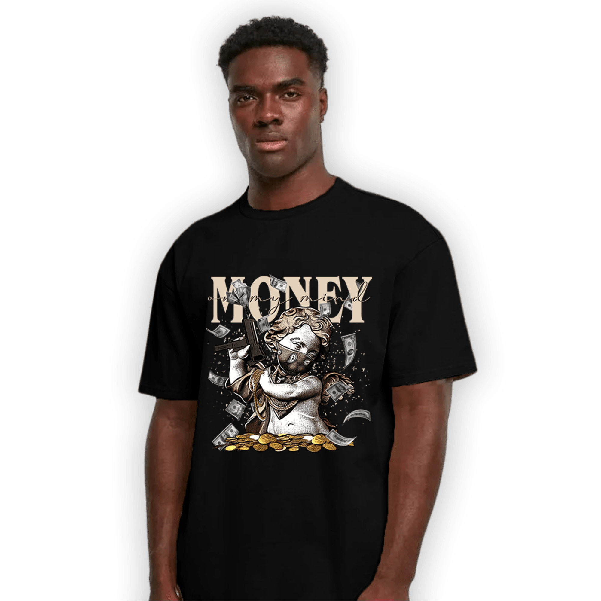 Dunk Low Twist Sanddrift T Shirt Match Money On My Mine Gang - NastyJamz