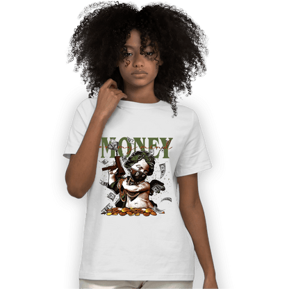 High OG Celadon 1s T Shirt Match Money On My Mine Gang - NastyJamz