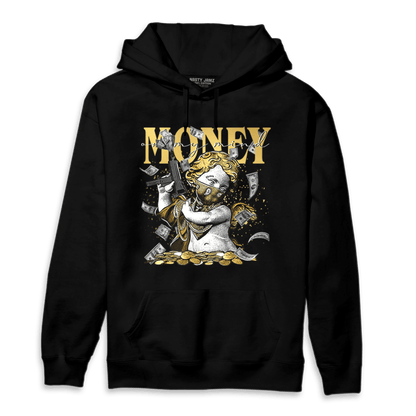 Mid SE Black Gold 1s Hoodie Match Money On My Mine Gang - NastyJamz