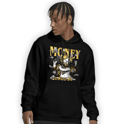 Mid SE Black Gold 1s Hoodie Match Money On My Mine Gang - NastyJamz