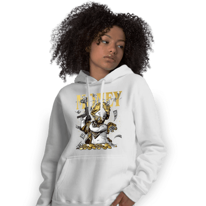 Mid SE Black Gold 1s Hoodie Match Money On My Mine Gang - NastyJamz