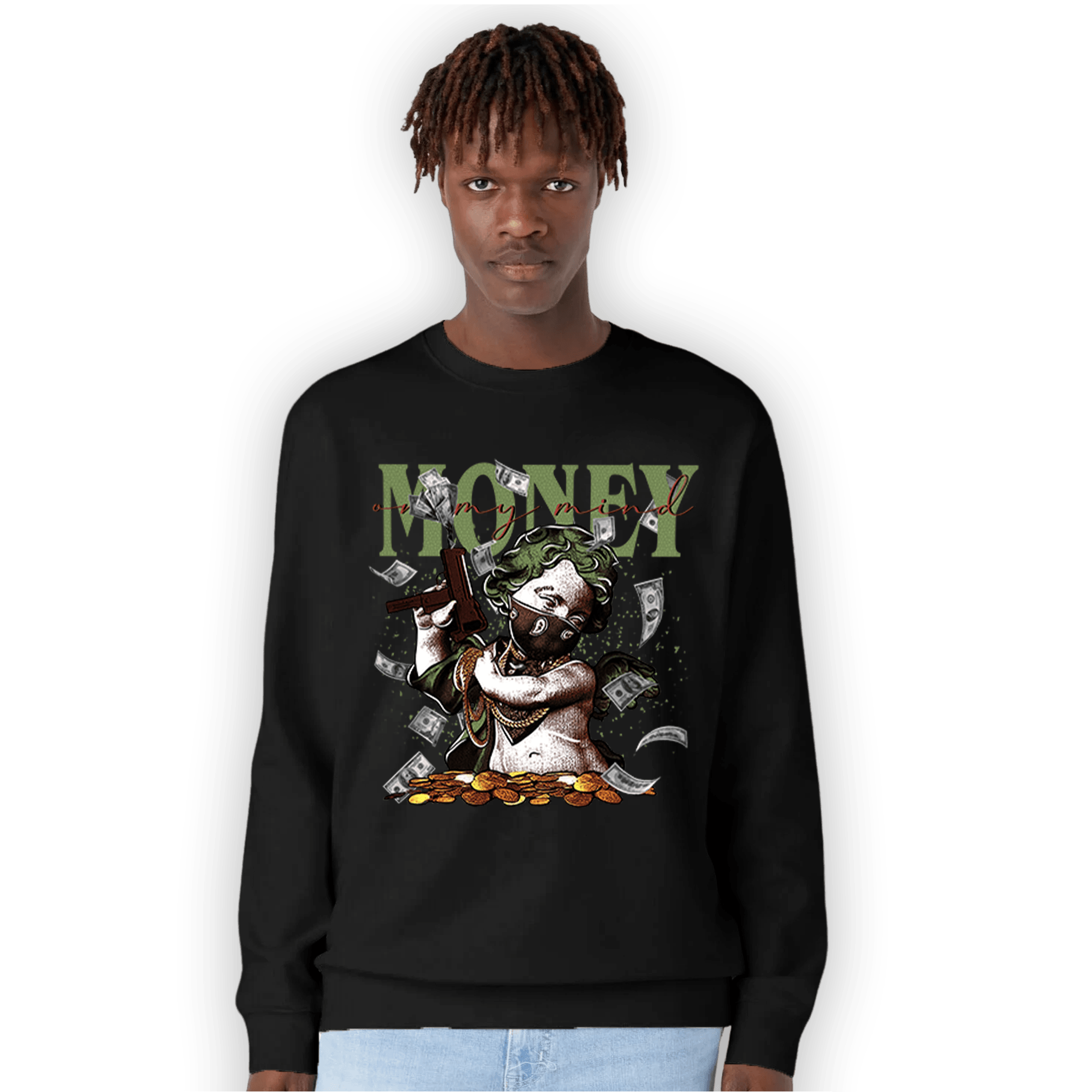 OG Low Year Of The Dragon 1s Sweatshirt Match Money On My Mine Gang - NastyJamz