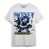 University Blue Toe 1s T Shirt Match Money On My Mine Gang - NastyJamz