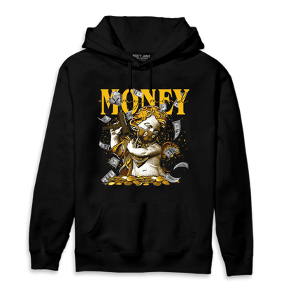 Yellow Ochre 1s Hoodie Match Money On My Mine Gang - NastyJamz