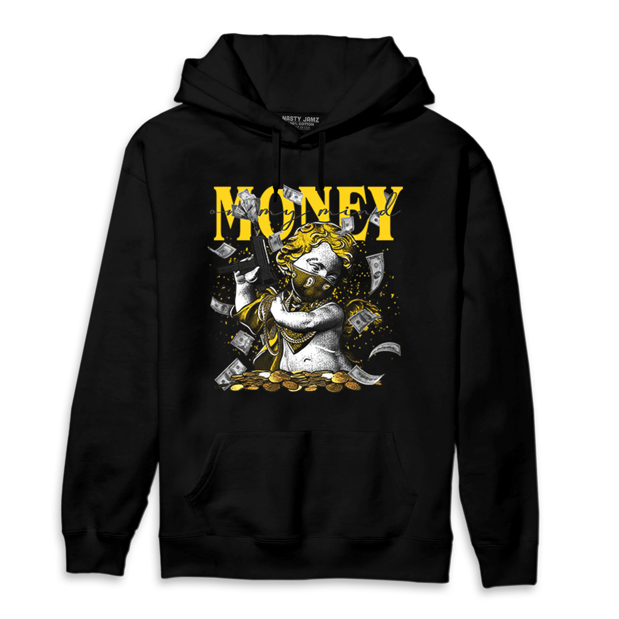 Thunder 4s Hoodie Match Money On My Mine Gang - NastyJamz