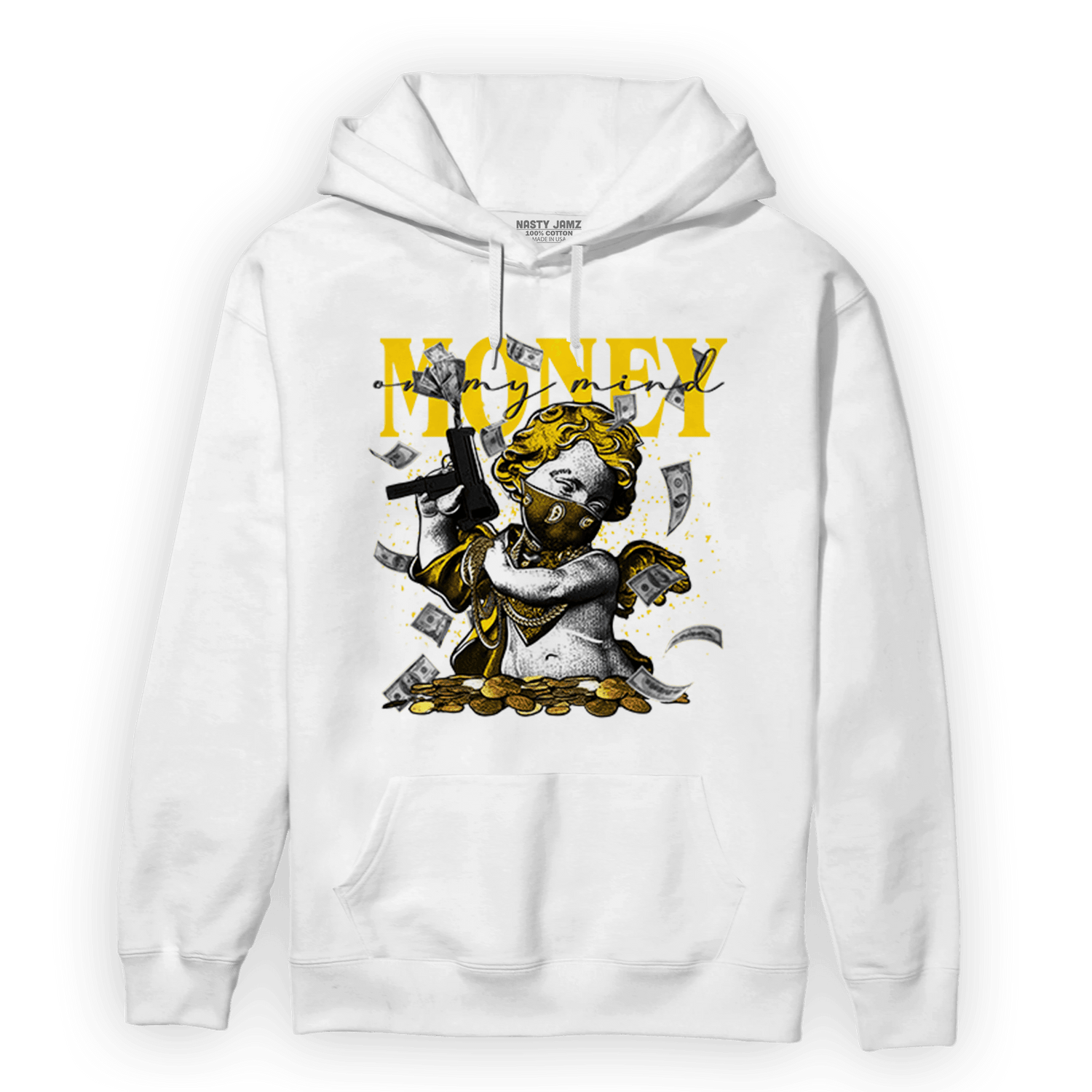 Thunder 4s Hoodie Match Money On My Mine Gang - NastyJamz