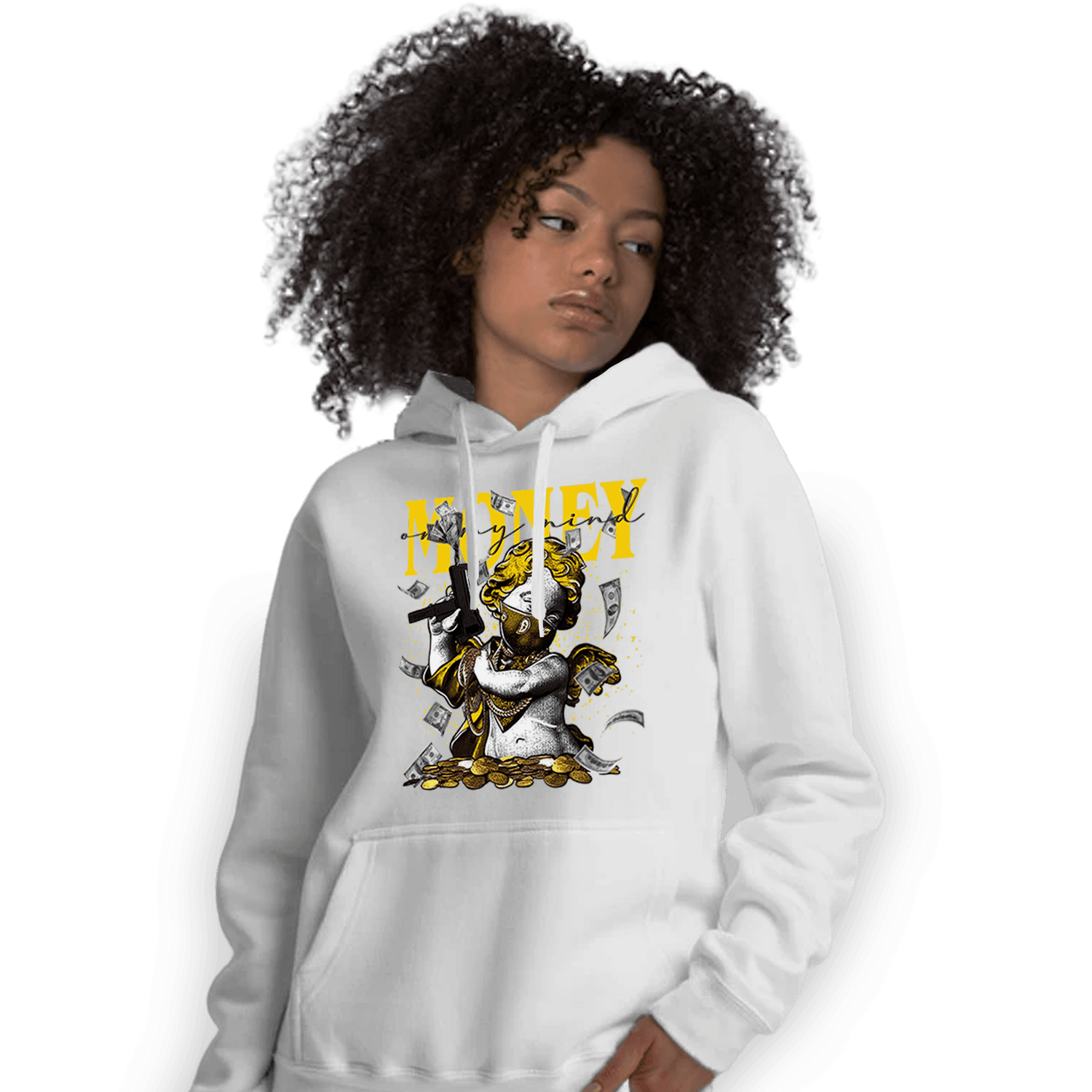 Thunder 4s Hoodie Match Money On My Mine Gang - NastyJamz