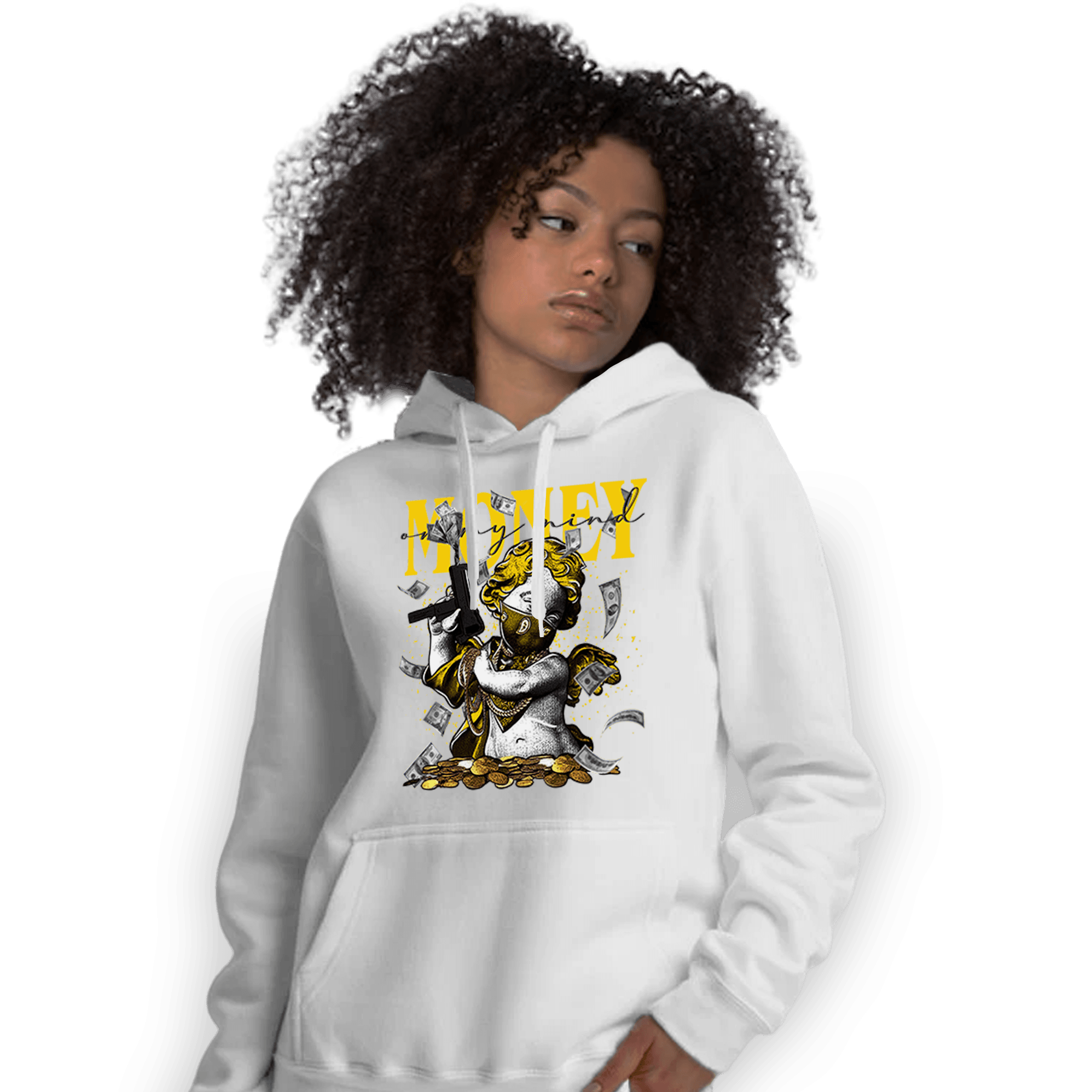 Thunder 4s Hoodie Match Money On My Mine Gang - NastyJamz