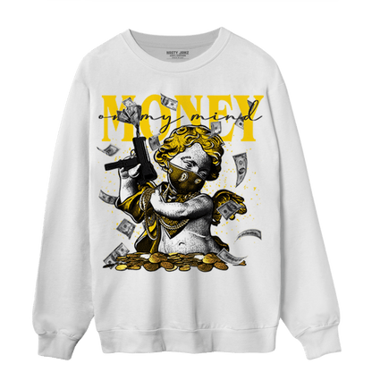 Thunder 4s Sweatshirt Match Money On My Mine Gang - NastyJamz