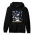 Midnight Navy 5s Hoodie Match Money On My Mine Gang - NastyJamz