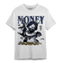 Midnight Navy 5s T Shirt Match Money On My Mine Gang - NastyJamz