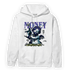 Aqua 6s Hoodie Match Money On My Mine Gang - NastyJamz