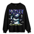 Aqua 6s Sweatshirt Match Money On My Mine Gang - NastyJamz