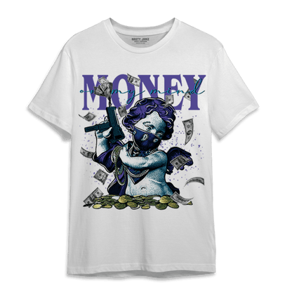 Aqua 6s T Shirt Match Money On My Mine Gang - NastyJamz