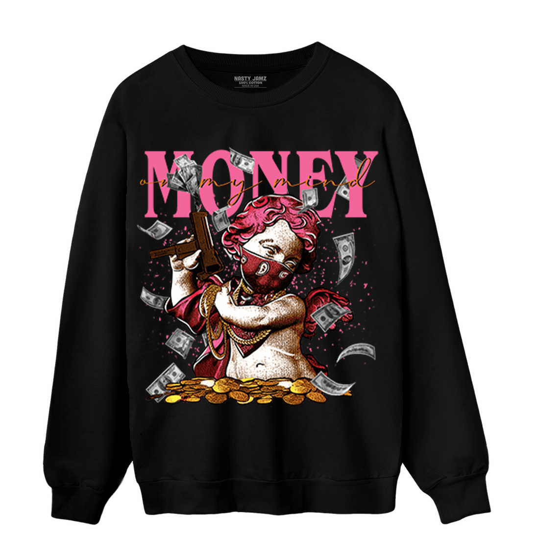 SB Dunk Blossom Sweatshirt Match Money On My Mine Gang - NastyJamz