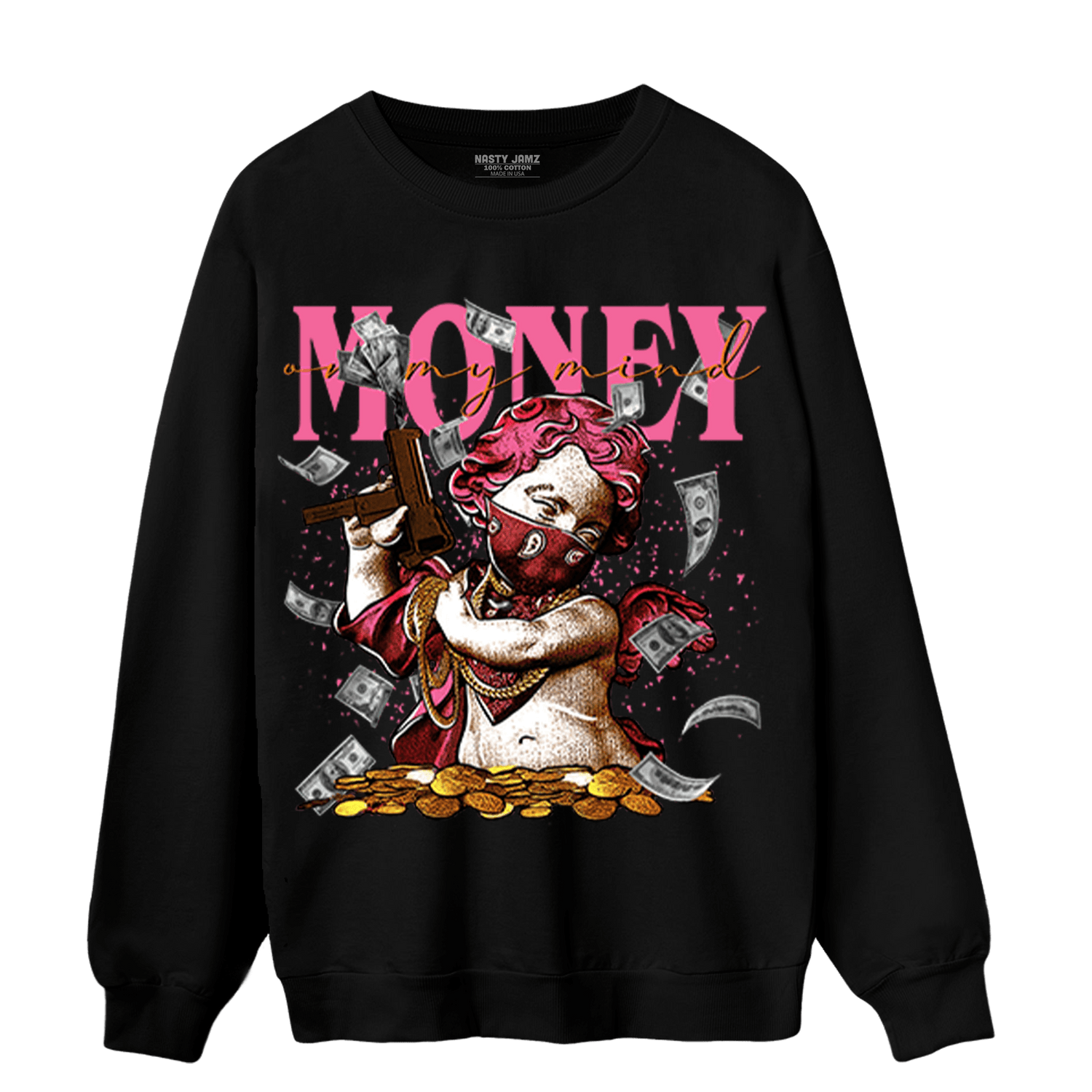 SB Dunk Blossom Sweatshirt Match Money On My Mine Gang - NastyJamz