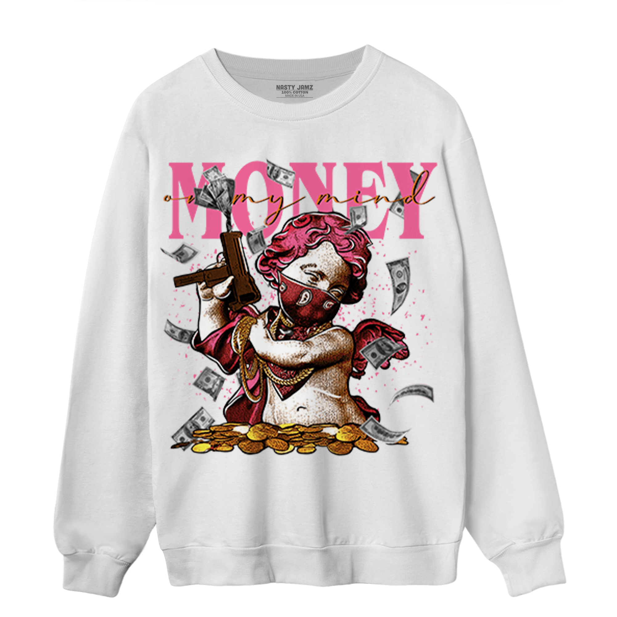 SB Dunk Blossom Sweatshirt Match Money On My Mine Gang - NastyJamz