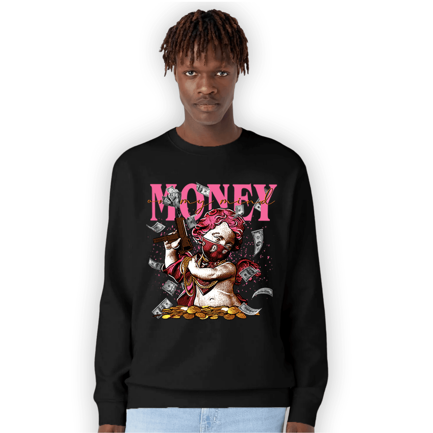 SB Dunk Blossom Sweatshirt Match Money On My Mine Gang - NastyJamz