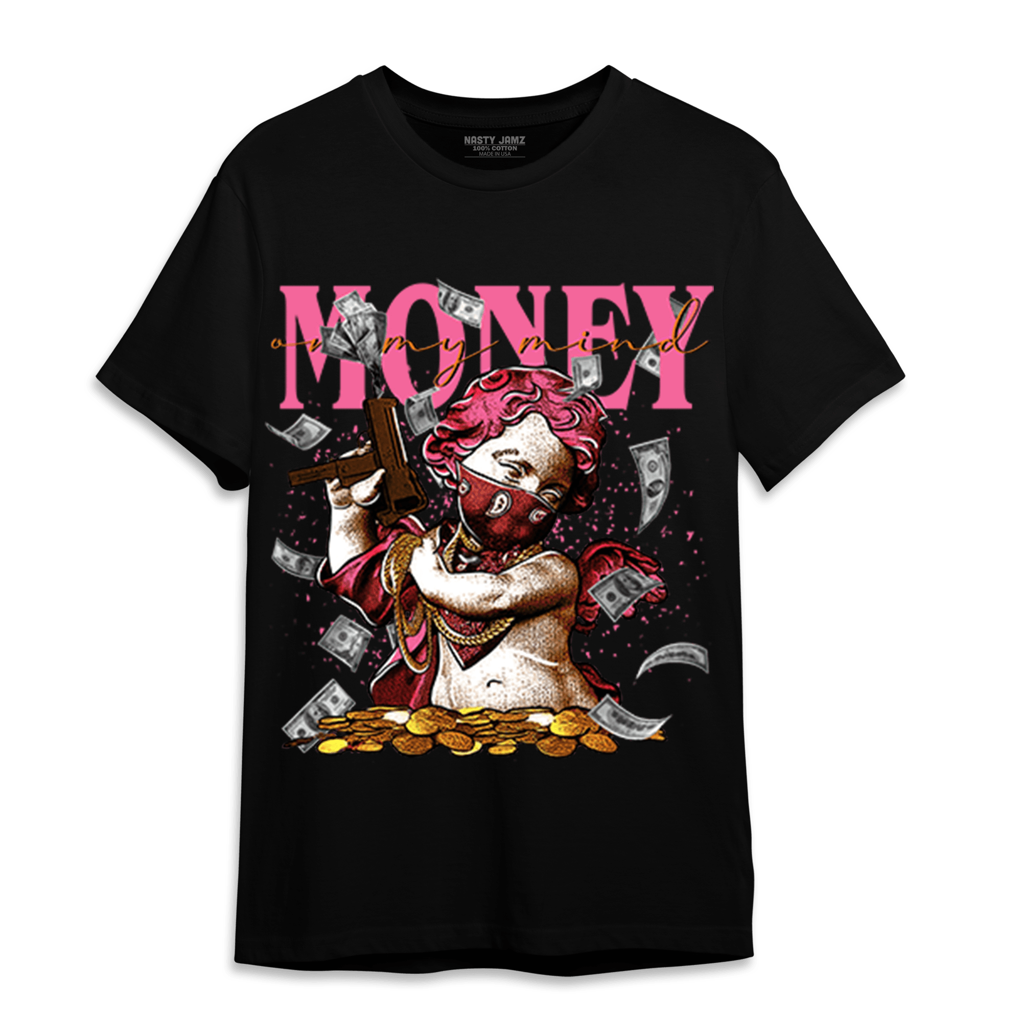 SB Dunk Blossom T Shirt Match Money On My Mine Gang - NastyJamz