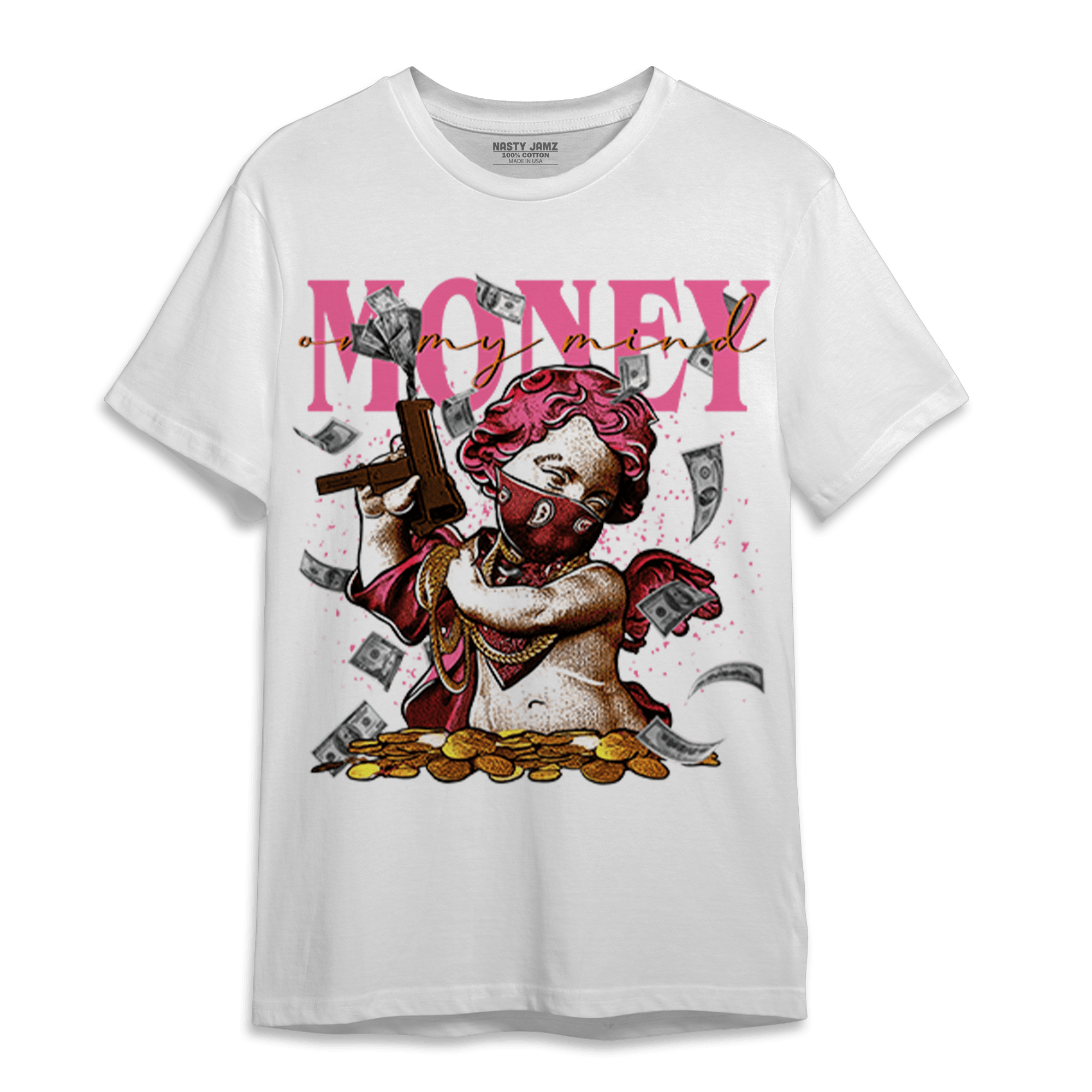 SB Dunk Blossom T Shirt Match Money On My Mine Gang - NastyJamz