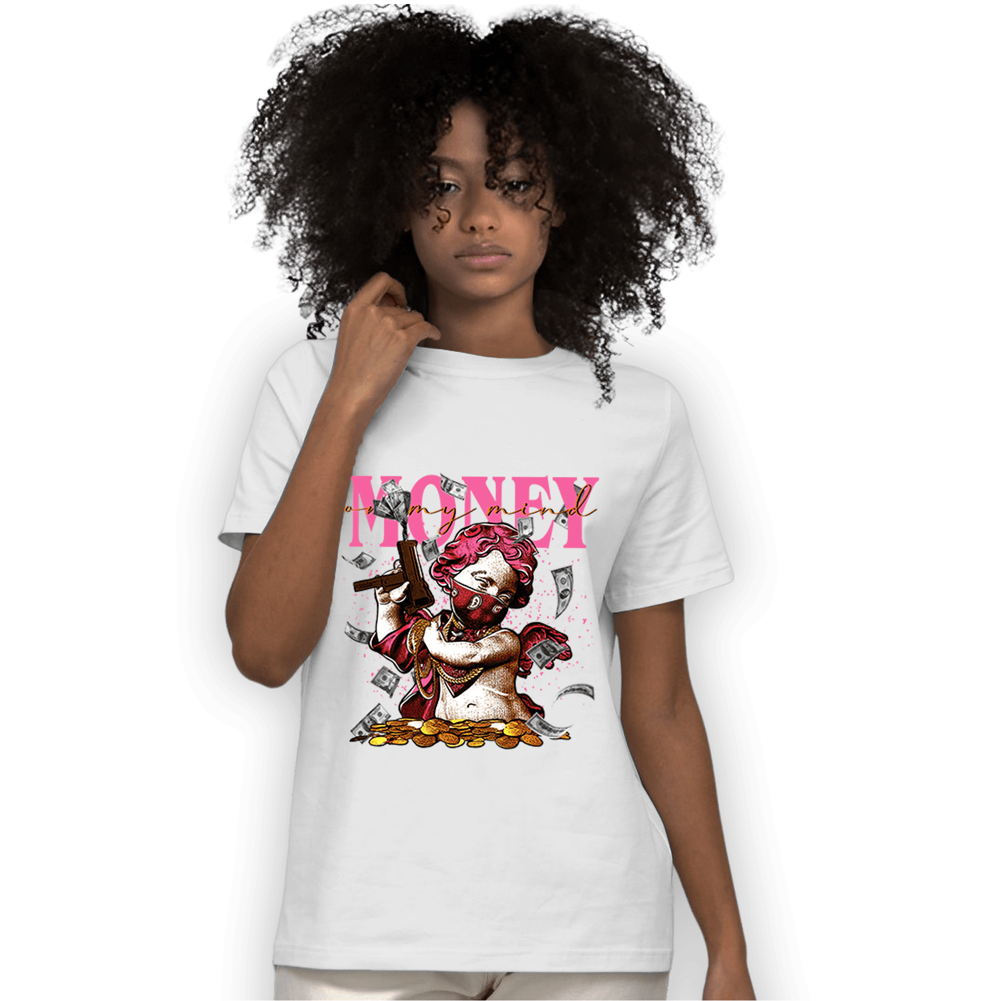 SB Dunk Blossom T Shirt Match Money On My Mine Gang - NastyJamz