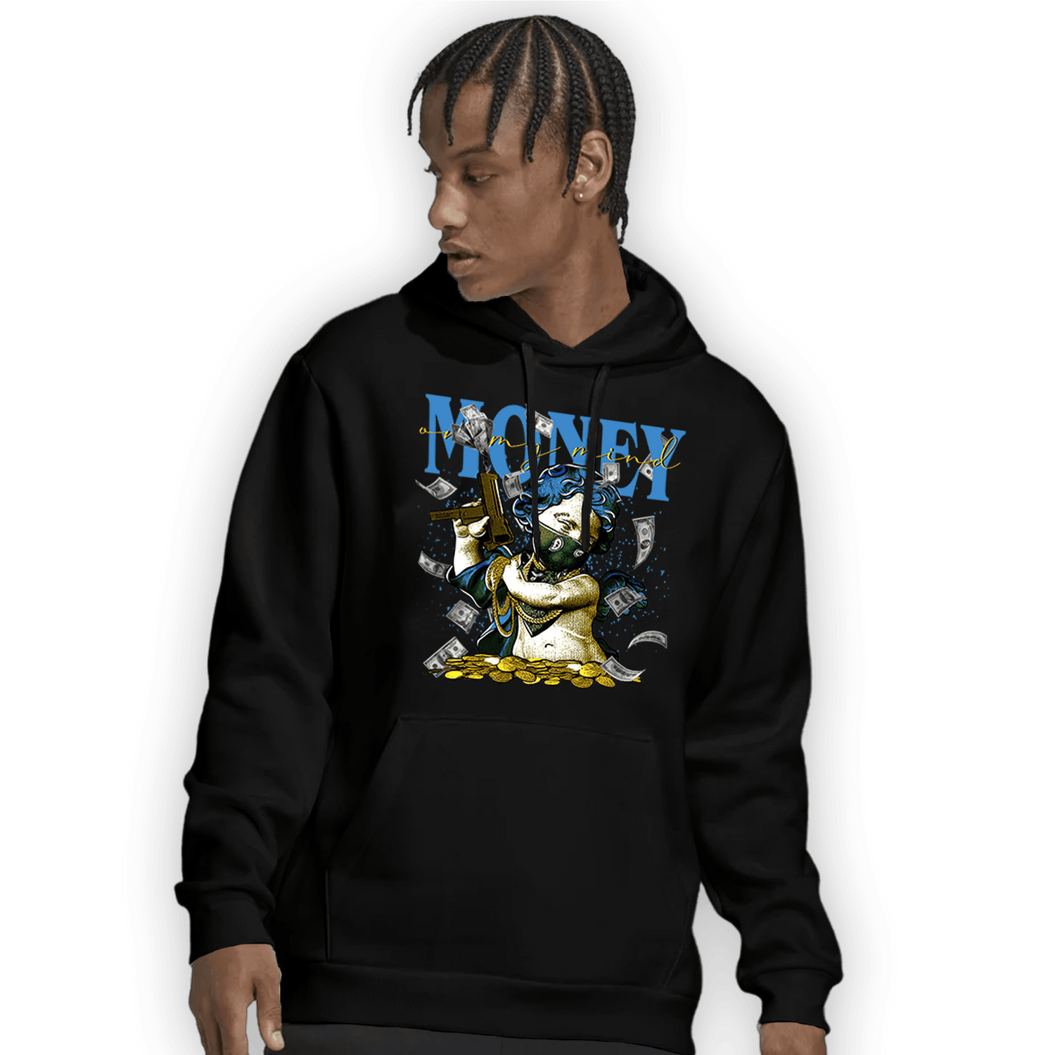 SB Dunk Bubbles Hoodie Match Money On My Mine Gang - NastyJamz