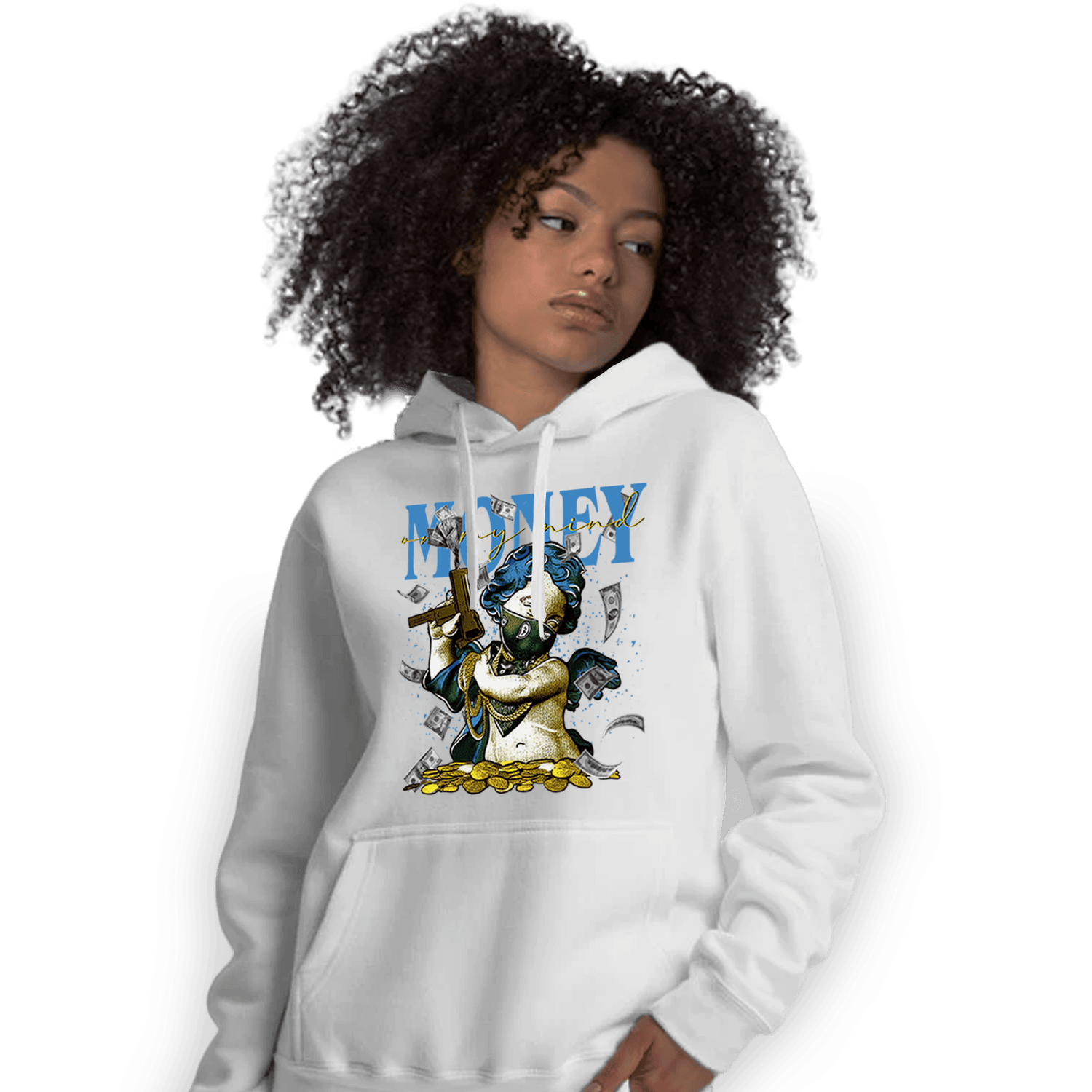 SB Dunk Bubbles Hoodie Match Money On My Mine Gang - NastyJamz