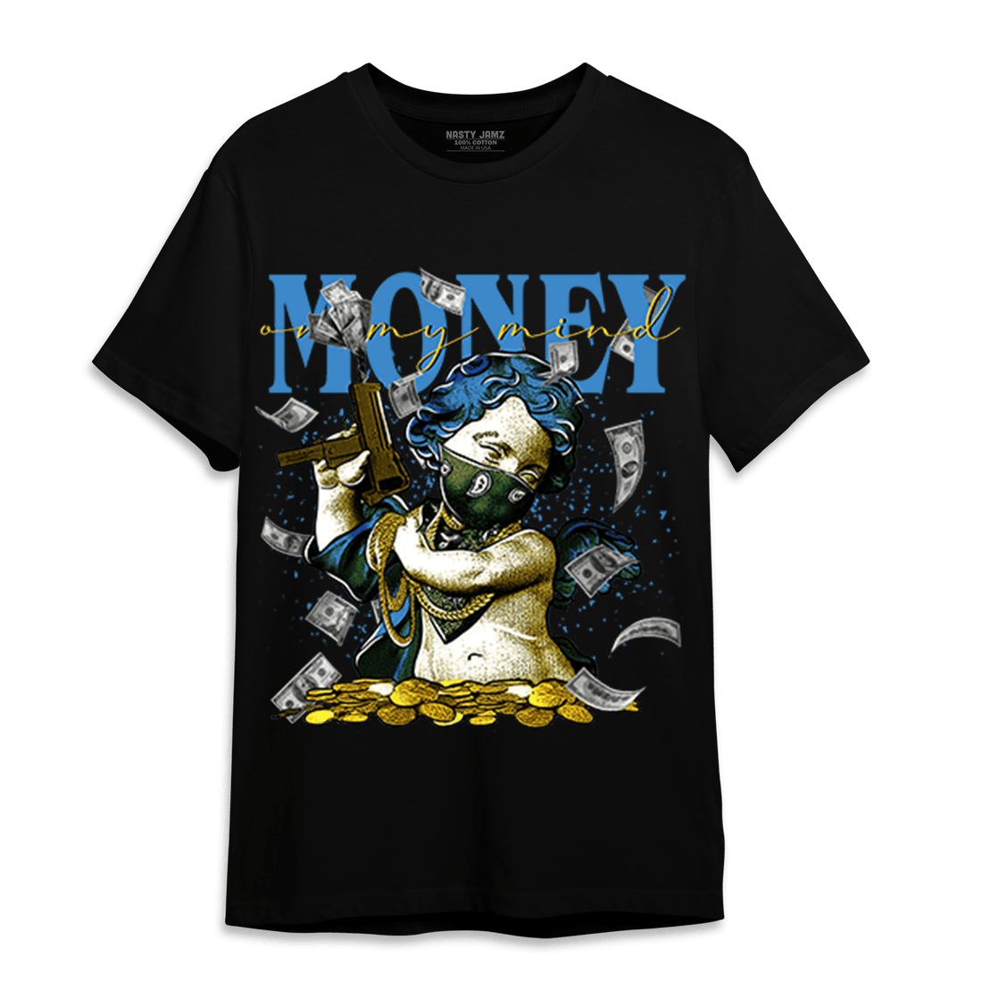 SB Dunk Bubbles T Shirt Match Money On My Mine Gang - NastyJamz