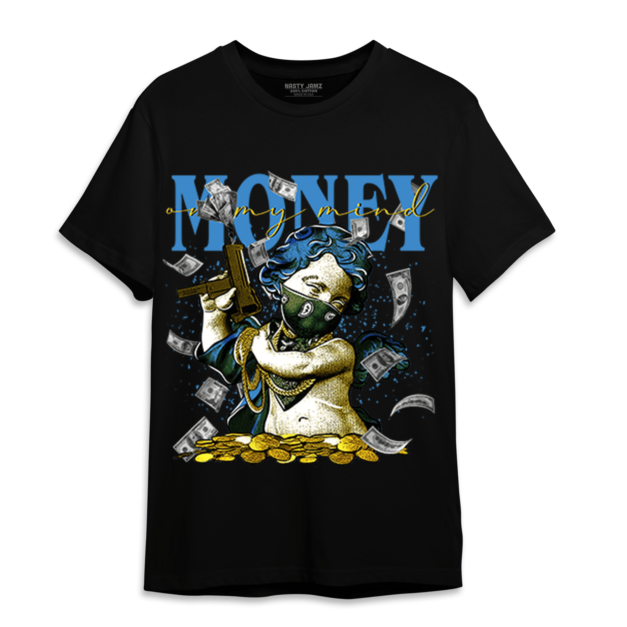 SB Dunk Bubbles T Shirt Match Money On My Mine Gang - NastyJamz