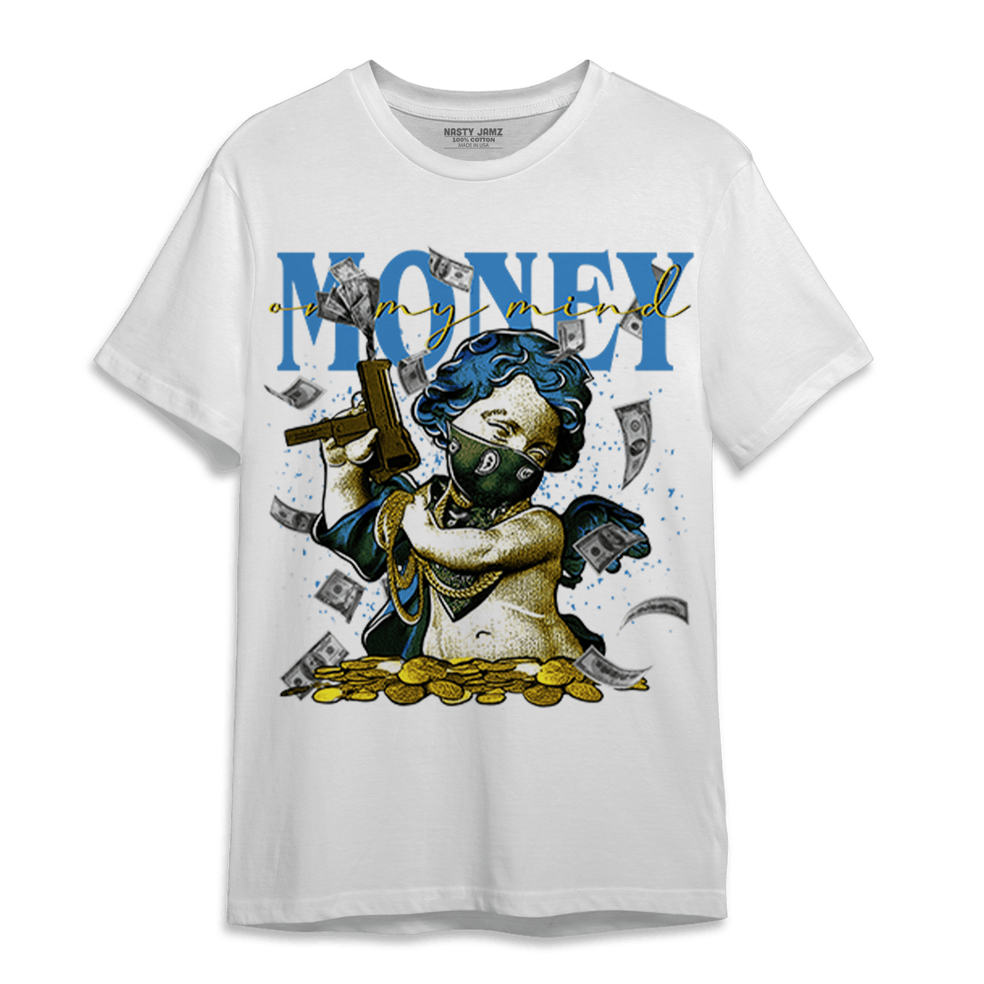 SB Dunk Bubbles T Shirt Match Money On My Mine Gang - NastyJamz