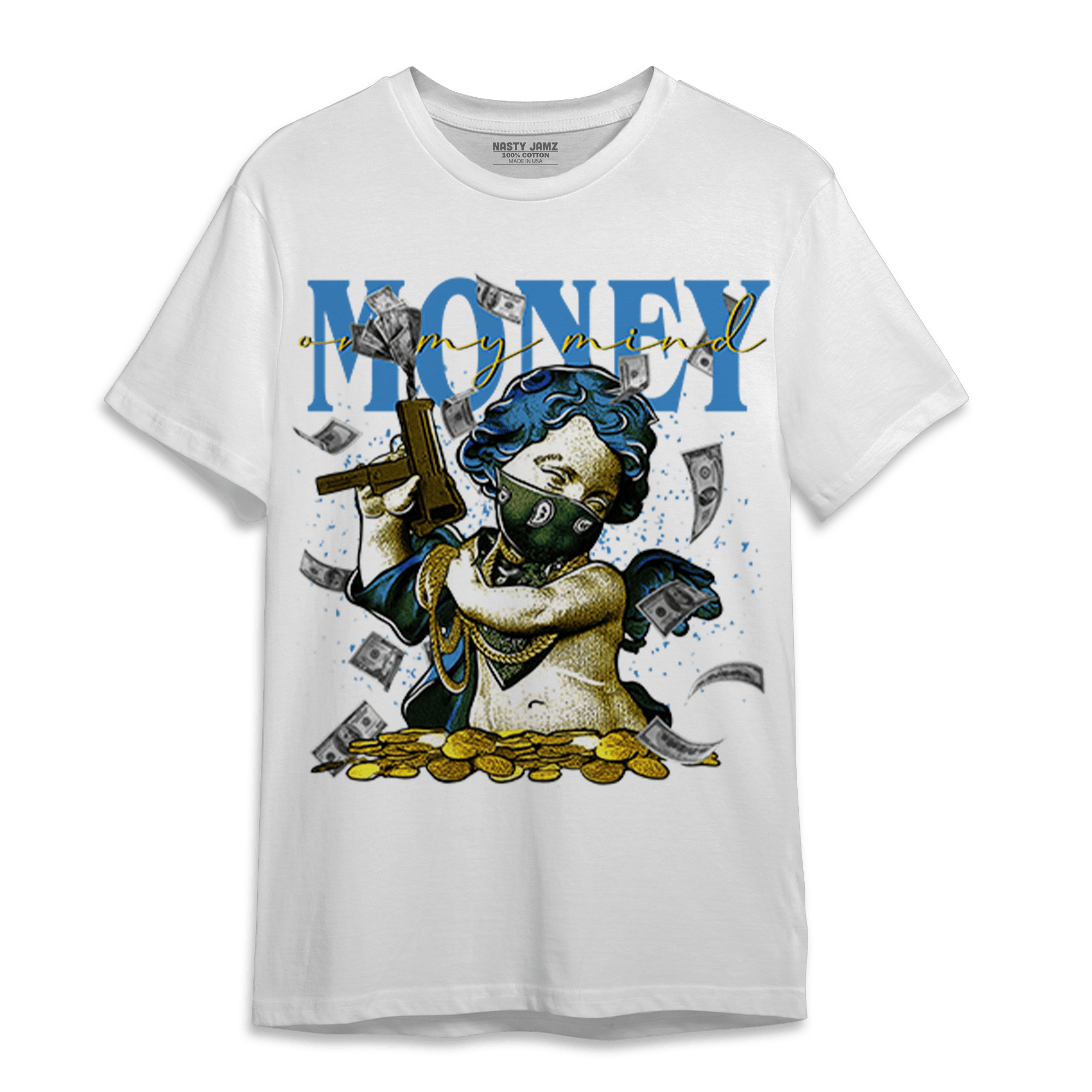 SB Dunk Bubbles T Shirt Match Money On My Mine Gang - NastyJamz
