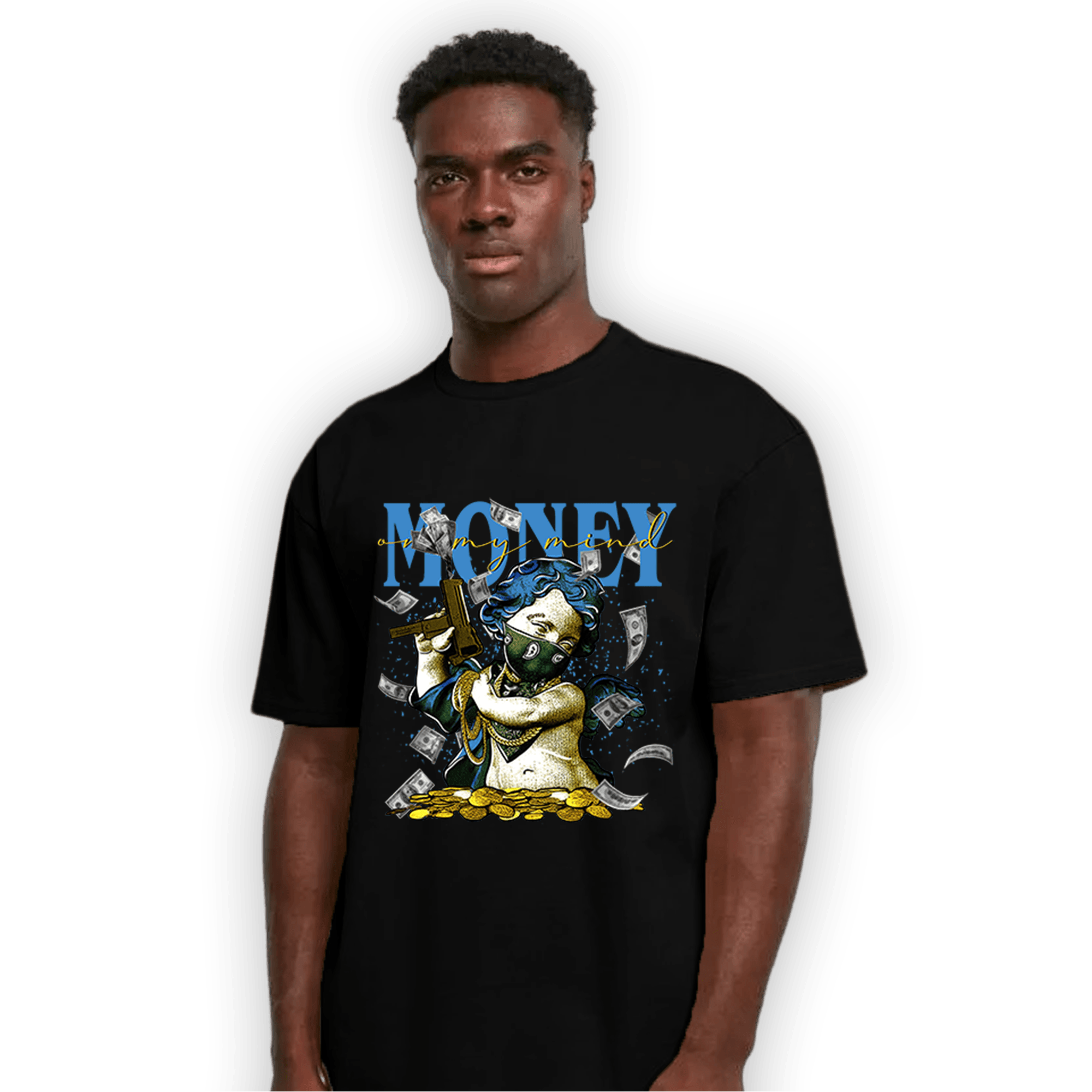 SB Dunk Bubbles T Shirt Match Money On My Mine Gang - NastyJamz