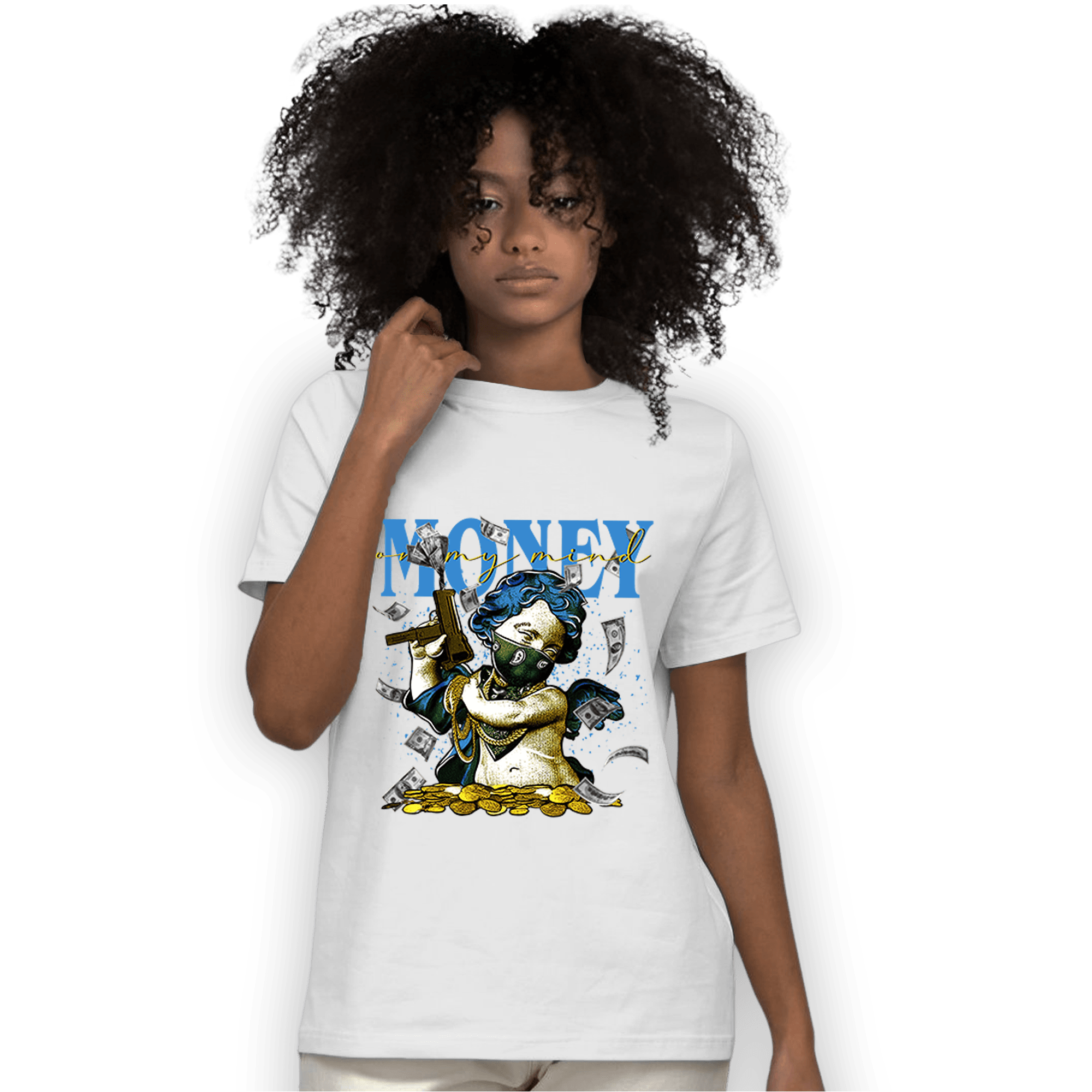 SB Dunk Bubbles T Shirt Match Money On My Mine Gang - NastyJamz