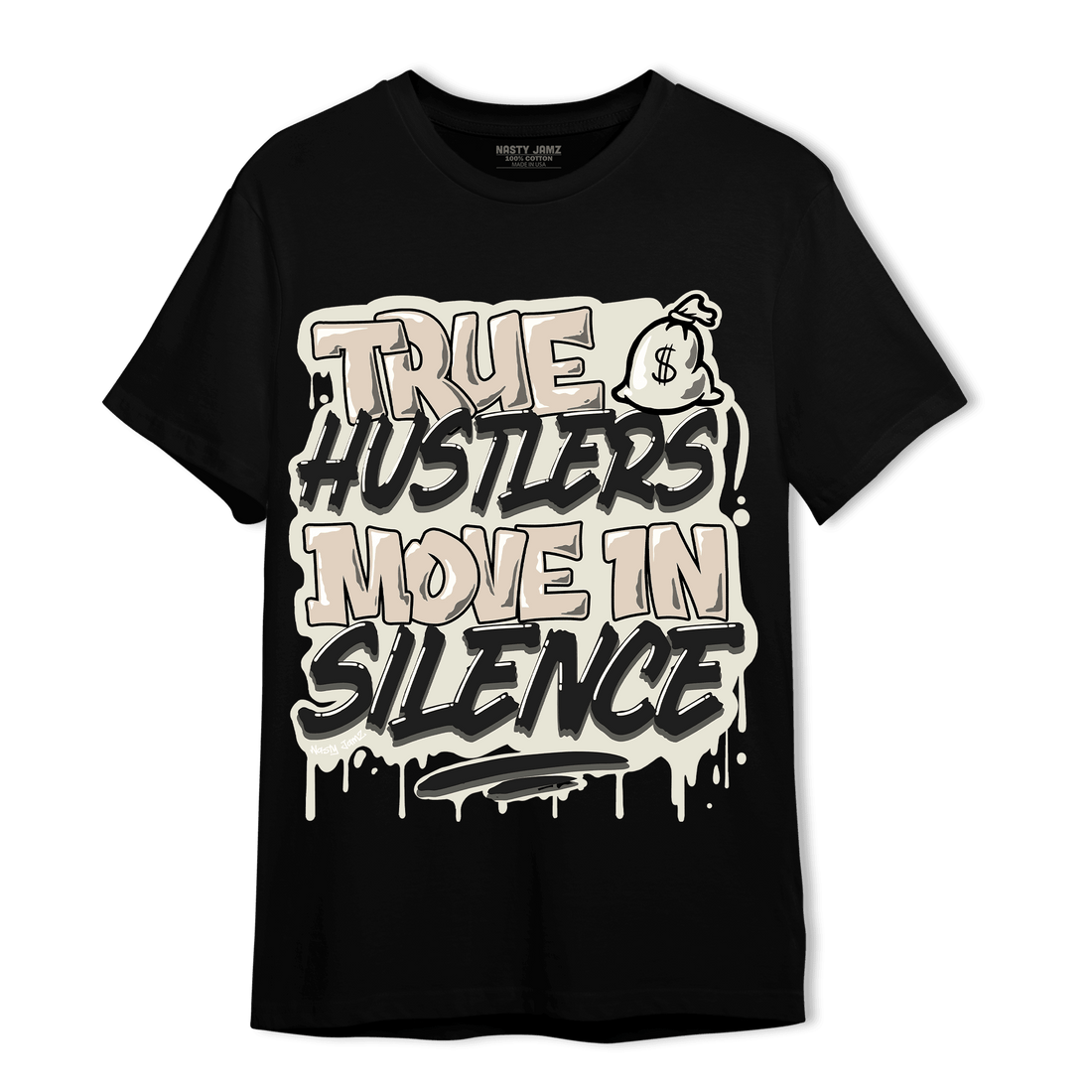 Neapolitan 11s T Shirt Match Move In Silence - NastyJamz