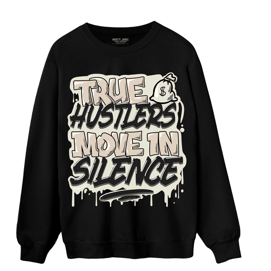 Neapolitan 11s Sweatshirt Match Move In Silence - NastyJamz