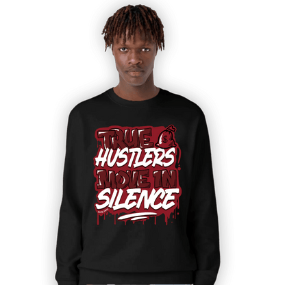 Cherry 12s Sweatshirt Match Move In Silence - NastyJamz
