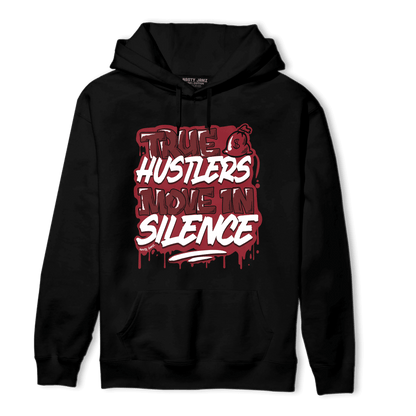 Cherry 12s Hoodie Match Move In Silence - NastyJamz
