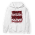 Cherry 12s Hoodie Match Move In Silence - NastyJamz