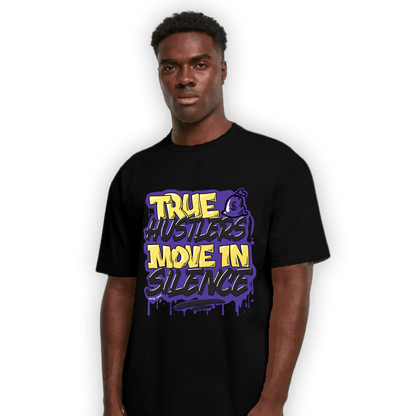 Field Purple 12s T Shirt Match Move In Silence - NastyJamz