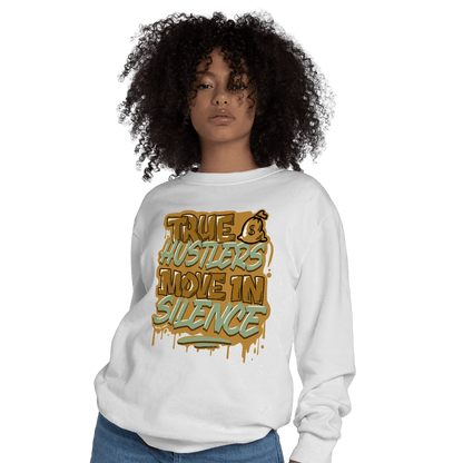 Wheat 13s Sweatshirt Match Move In Silence - NastyJamz
