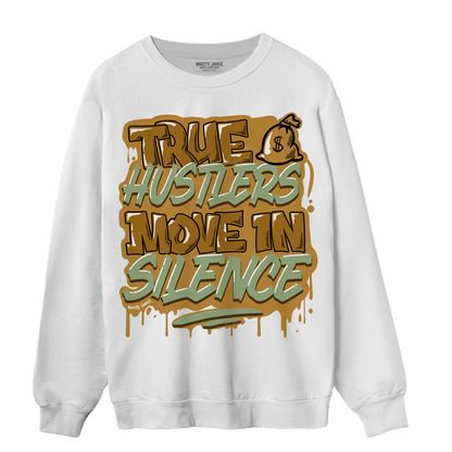 Wheat 13s Sweatshirt Match Move In Silence - NastyJamz