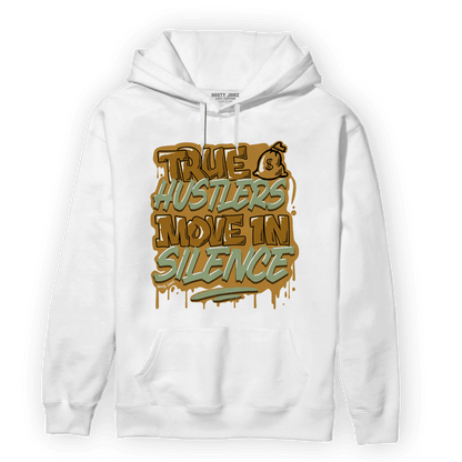 Wheat 13s Hoodie Match Move In Silence - NastyJamz