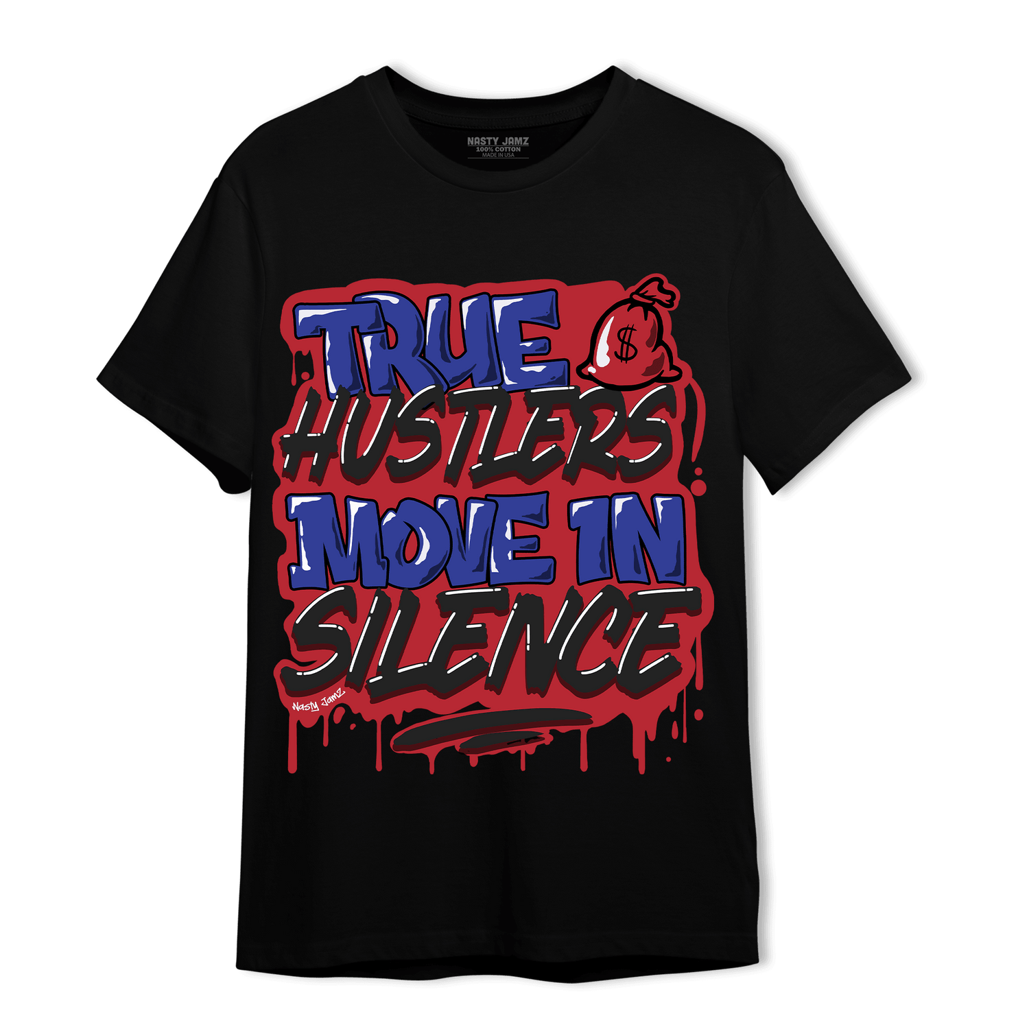 Playoffs 8s T Shirt Match Move In Silence - NastyJamz