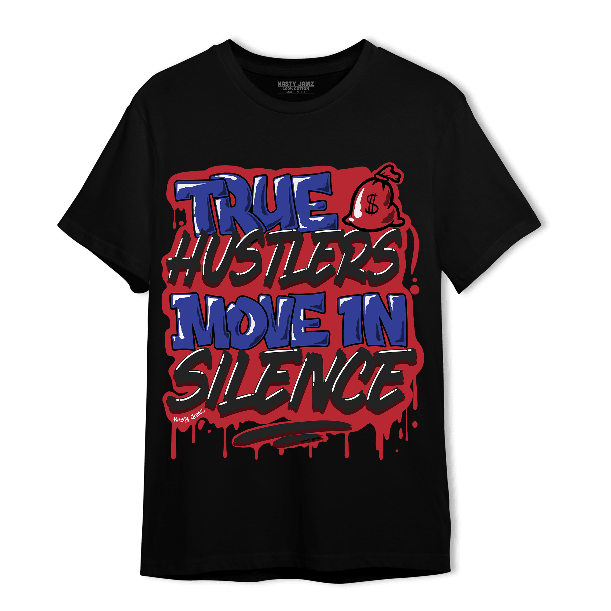 Playoffs 8s T Shirt Match Move In Silence - NastyJamz