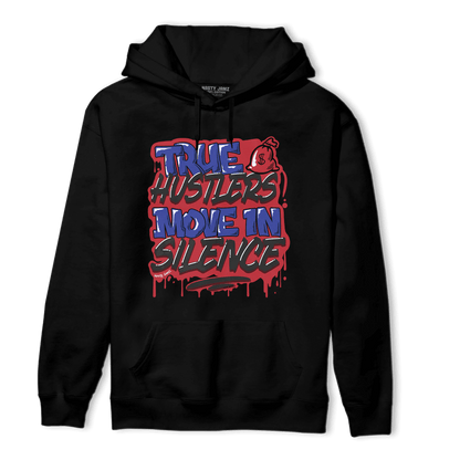 Playoffs 8s Hoodie Match Move In Silence - NastyJamz
