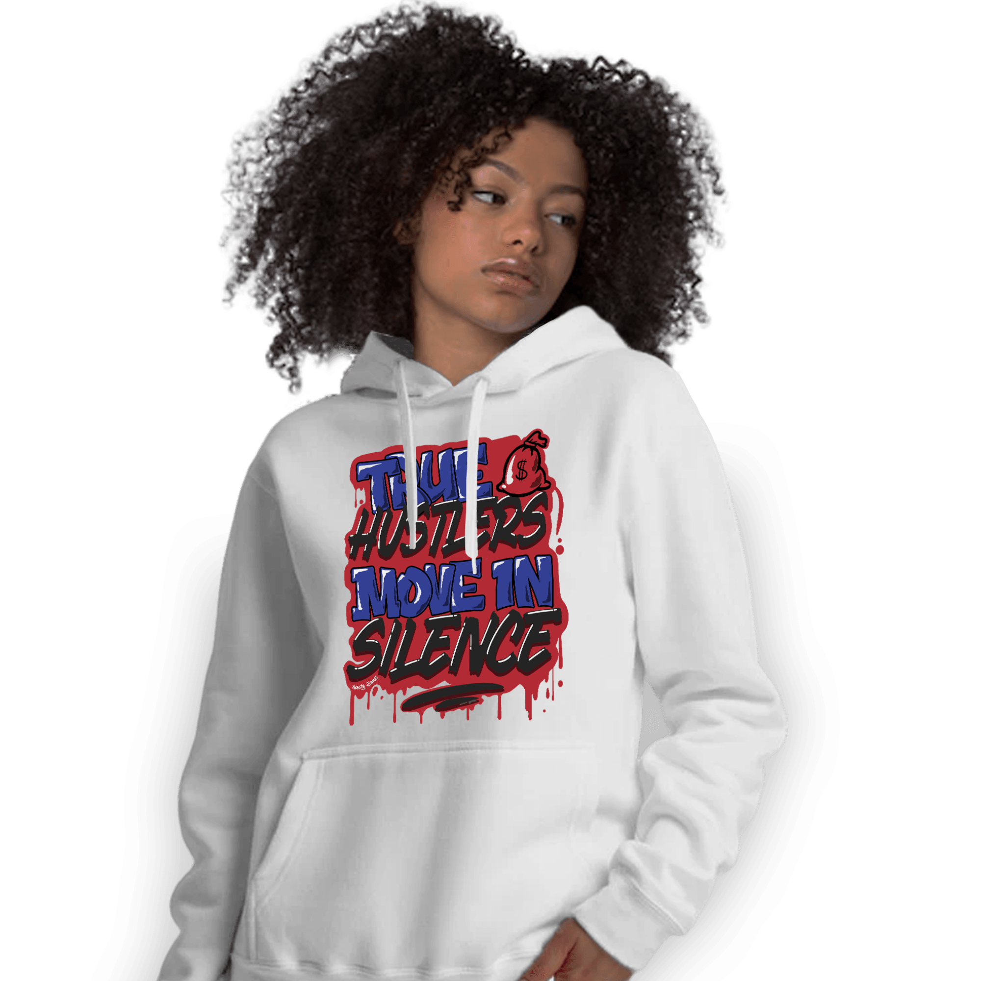 Playoffs 8s Hoodie Match Move In Silence - NastyJamz